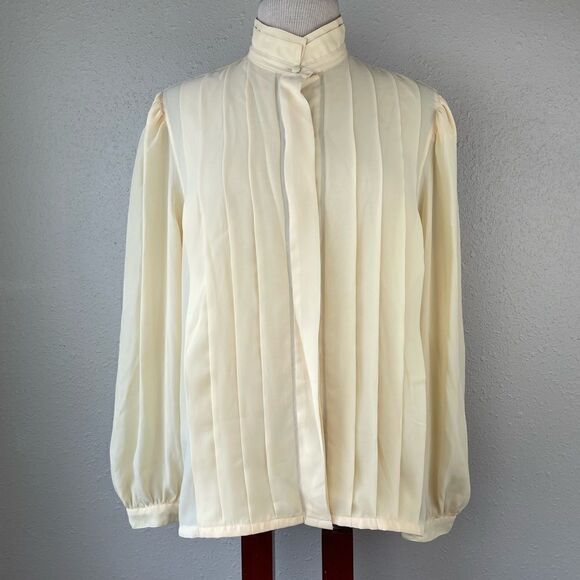 Vintage Nicola Button Down Top Size 14 EUC - Picture 1 of 6
